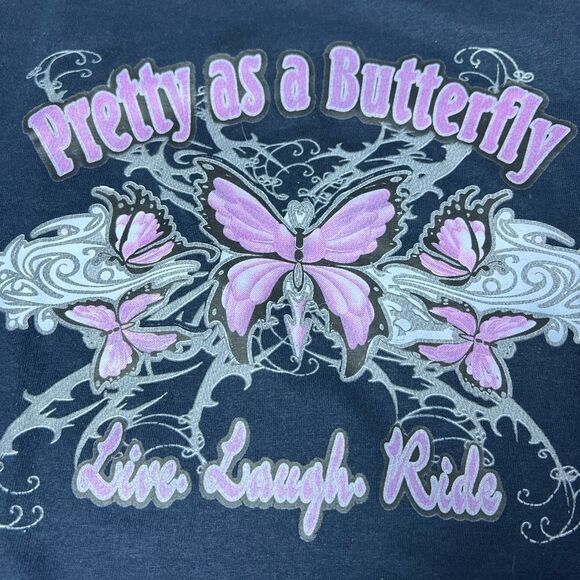 Bleu Coton T-shirt Size 3XL - Picture 5 of 5